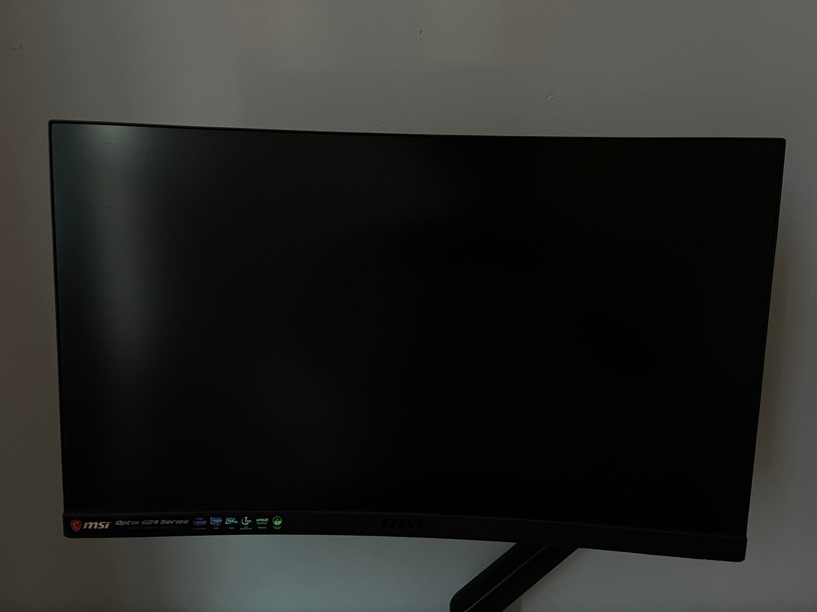 Écran gaming, Optix G24C4 144hz, Computers en Software, Monitoren, Ophalen, Zo goed als nieuw, Gaming