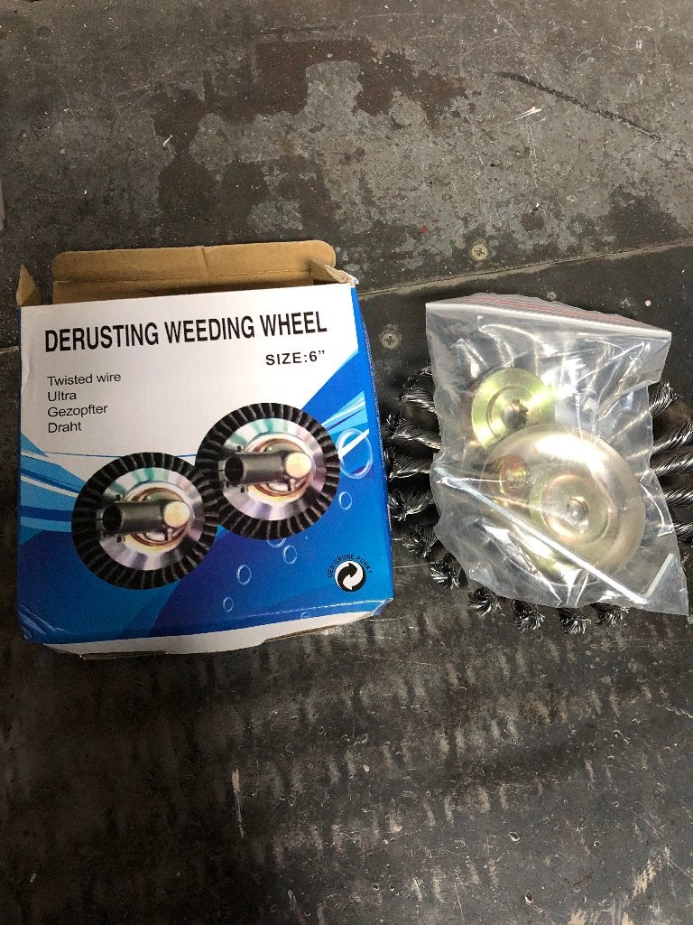 Tête de désherbage Fil d'acier, Brosse à Désherber Ronde,, Enlèvement ou Envoi, Neuf