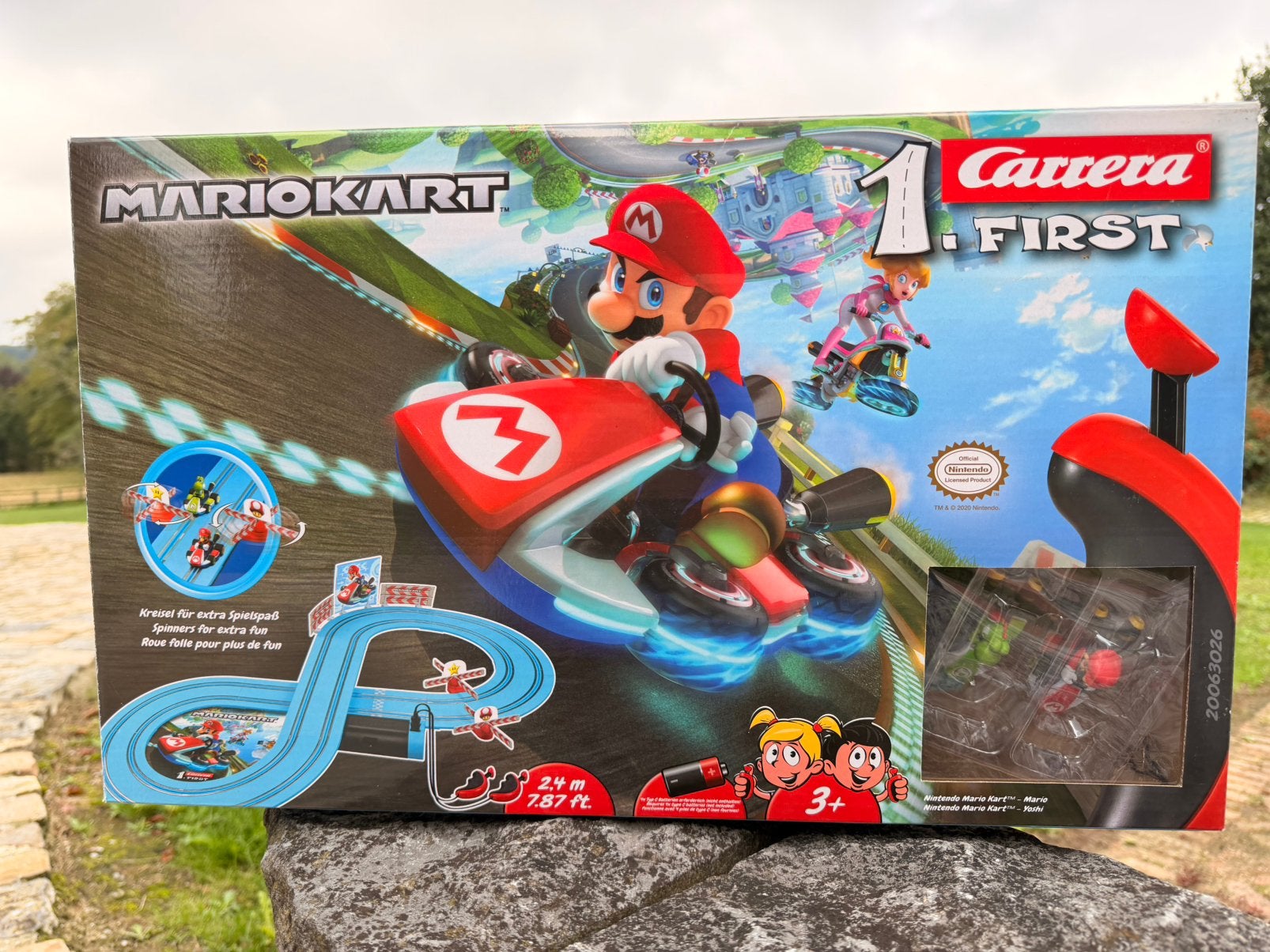 Carrera First Mario Kart, Ophalen of Verzenden, Zo goed als nieuw, Racebaan, Carrera