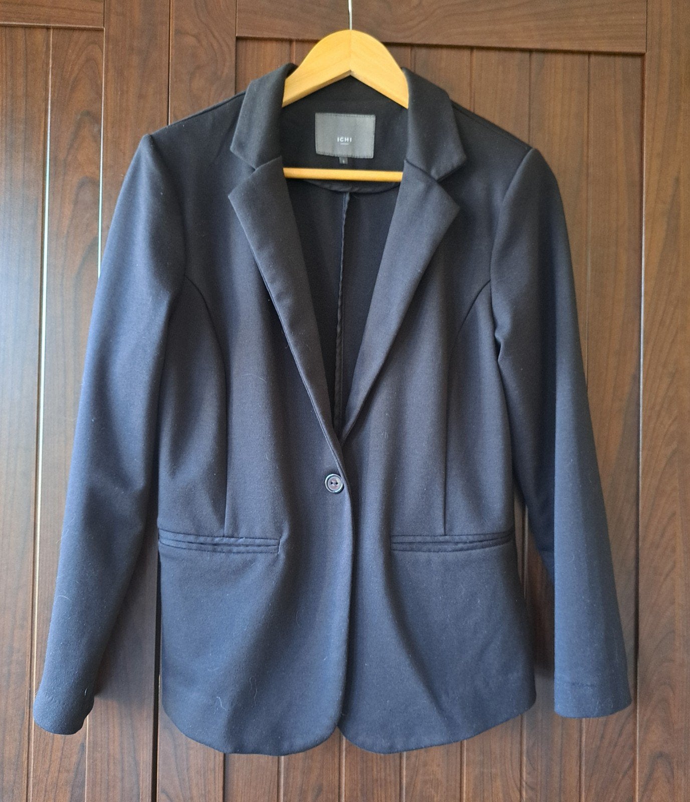 Zwarte vest van Ichi maat L, Verzenden, Zwart, Maat 42/44 (L), Gedragen