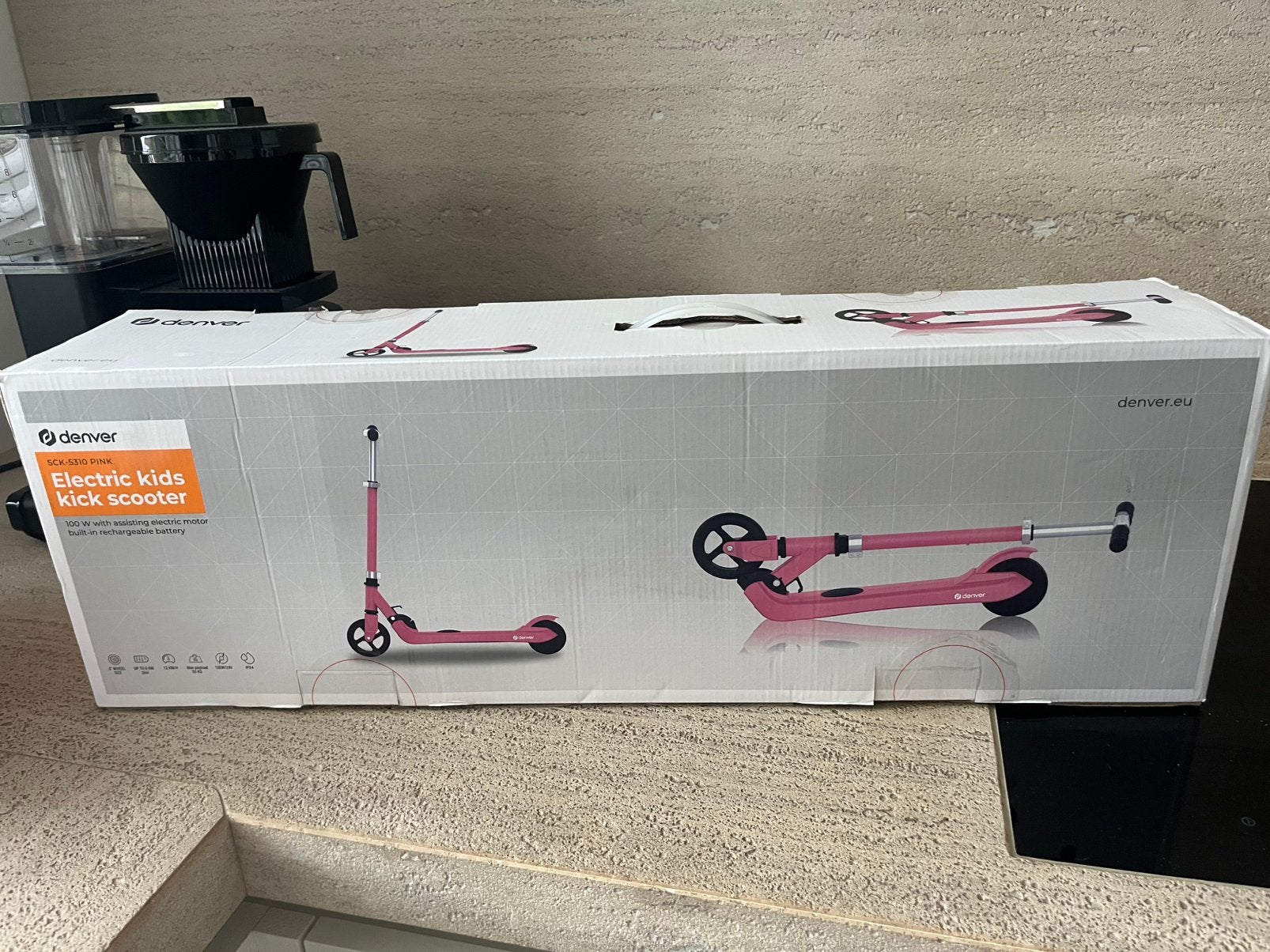 Denver roze elektrische step, Fietsen en Brommers, Ophalen, Gebruikt