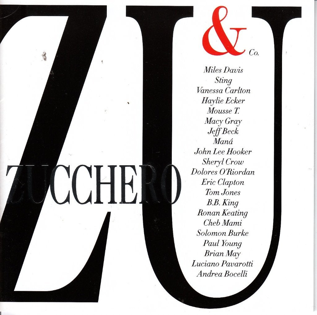 Duetten van Zucchero: Paul Young, Clapton, Sting, Bocielli, Verzenden