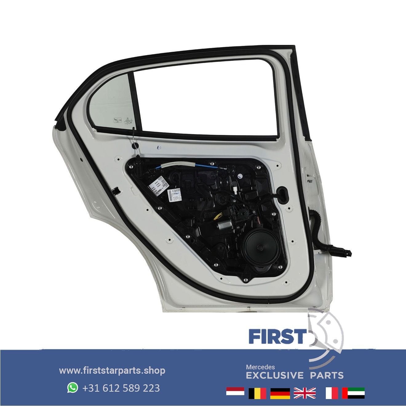 W156 DEUR LINKS ACHTER COMPLEET Mercedes GLA Klasse 2013-201, Gebruikt, -, Deur, Ophalen of Verzenden
