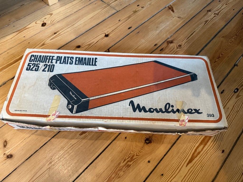 Chauffe-plat MOULINEX, Maison & Meubles, Brun, Comme neuf, Enlèvement, Autres types
