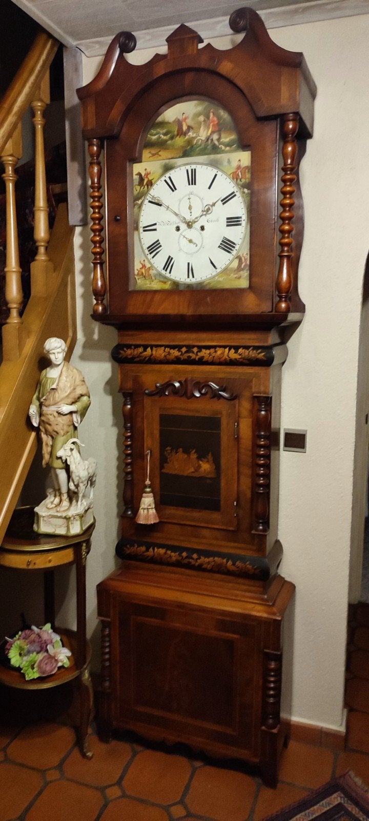 Engelse staande klok 🇬🇧 BIG BEN 1830, Antiek en Kunst, Ophalen