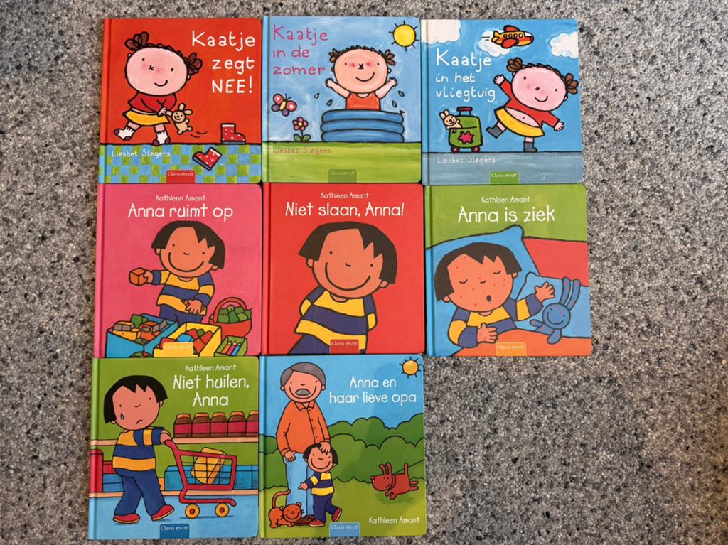 Clavis boeken Anna en Kaatje, Boeken, Ophalen, Gelezen, 2 tot 3 jaar