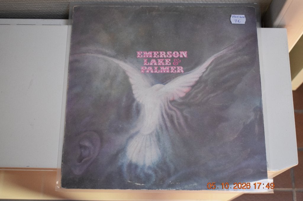 LP : Emerson Lake & Palmer - Emerson Lake & Palmer, Beschermende buitenhoes, Ophalen of Verzenden, Gebruikt, LP