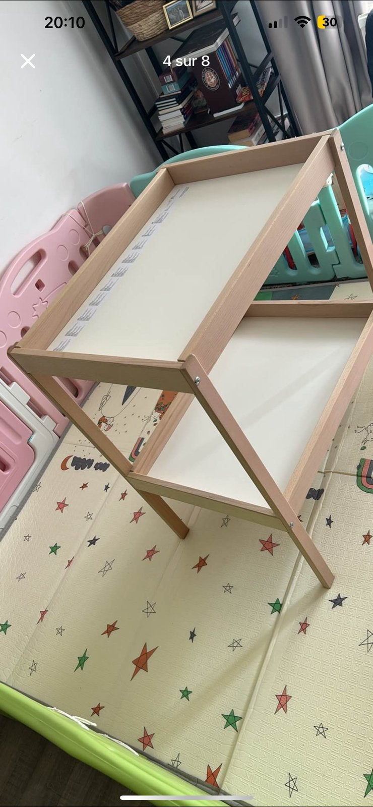 Table à langer  neuve et matelas NOUKIES, Enfants & Bébés, Bains & Soins, Comme neuf, Enlèvement ou Envoi
