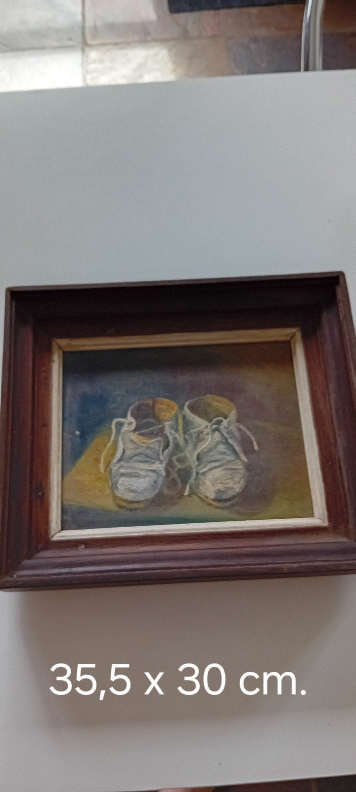 Oud schilderijtje, Antiek en Kunst, Ophalen of Verzenden