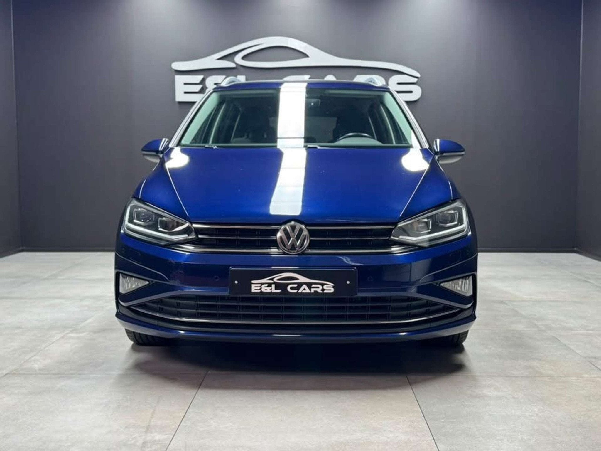 Volkswagen Golf Sportsvan Golf Sportsvan 1.5 TSI DSG *12 moi, Automaat, 4 cilinders, Blauw, Alcantara