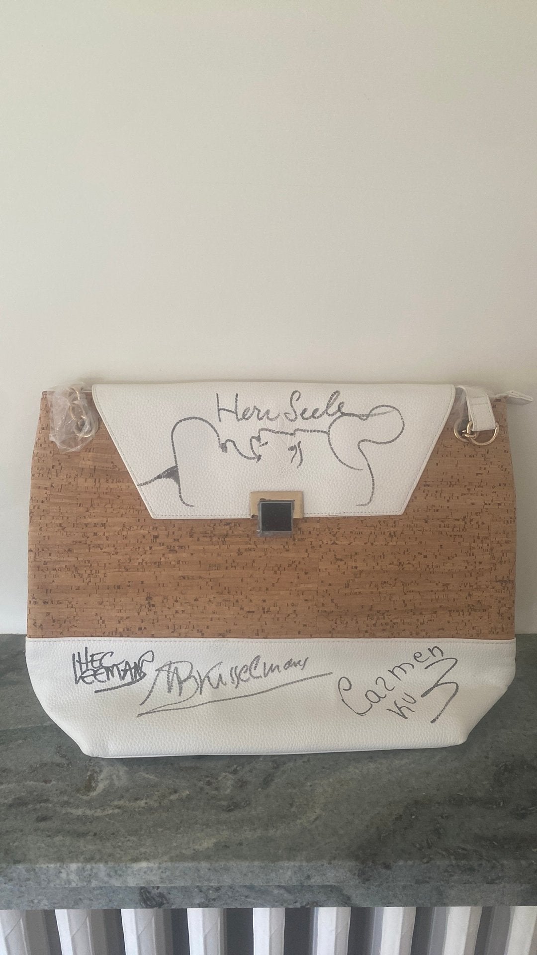Unieke handtas (Herr seele, Herman Brusselmans,…), Enlèvement ou Envoi, Comme neuf, Sac à main