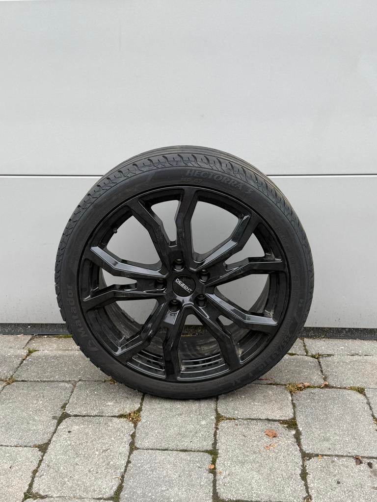 Dezent velgen met nieuwe banden, Auto-onderdelen, Ophalen, 19 inch, Zomerbanden, Band(en)