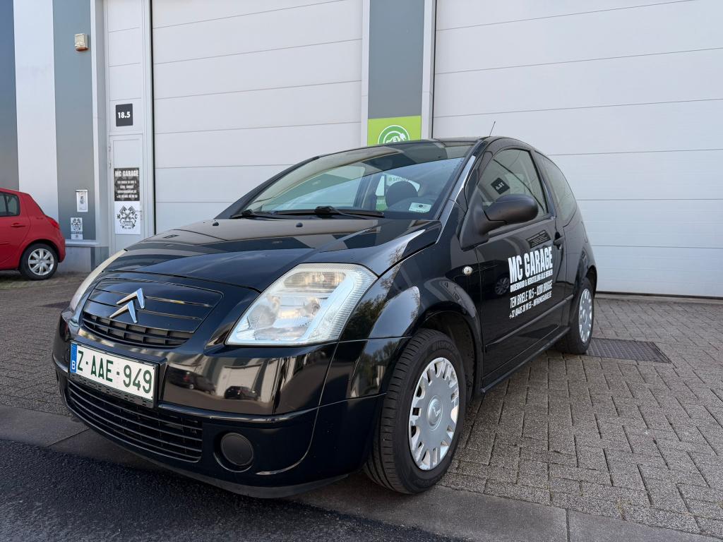 Citroën C2 | Benzine, Auto's, Voorwielaandrijving, 4 zetels, Stof, Zwart