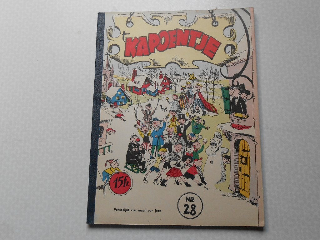 Kapoentjes Album 28 1 ste druk 1955 zwarte rug!, Marc Sleen, Eén stripboek, Nieuw, Ophalen of Verzenden
