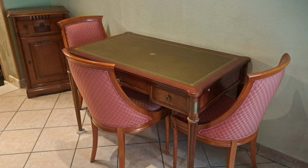 Magnifique ensemble de bureau de style Directoire, Enlèvement