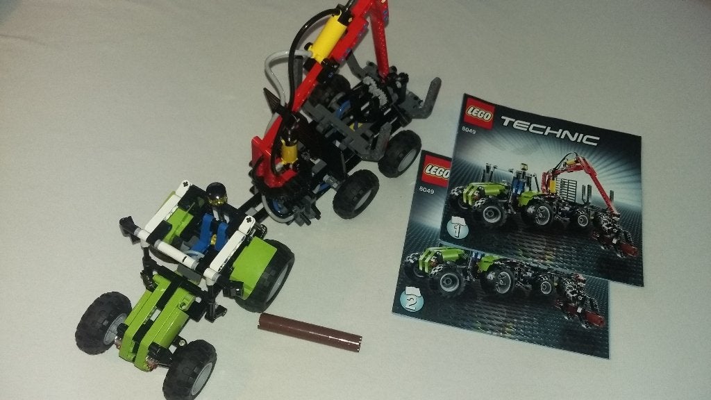 lego technic 8049, Lego, Ophalen of Verzenden, Zo goed als nieuw, Complete set