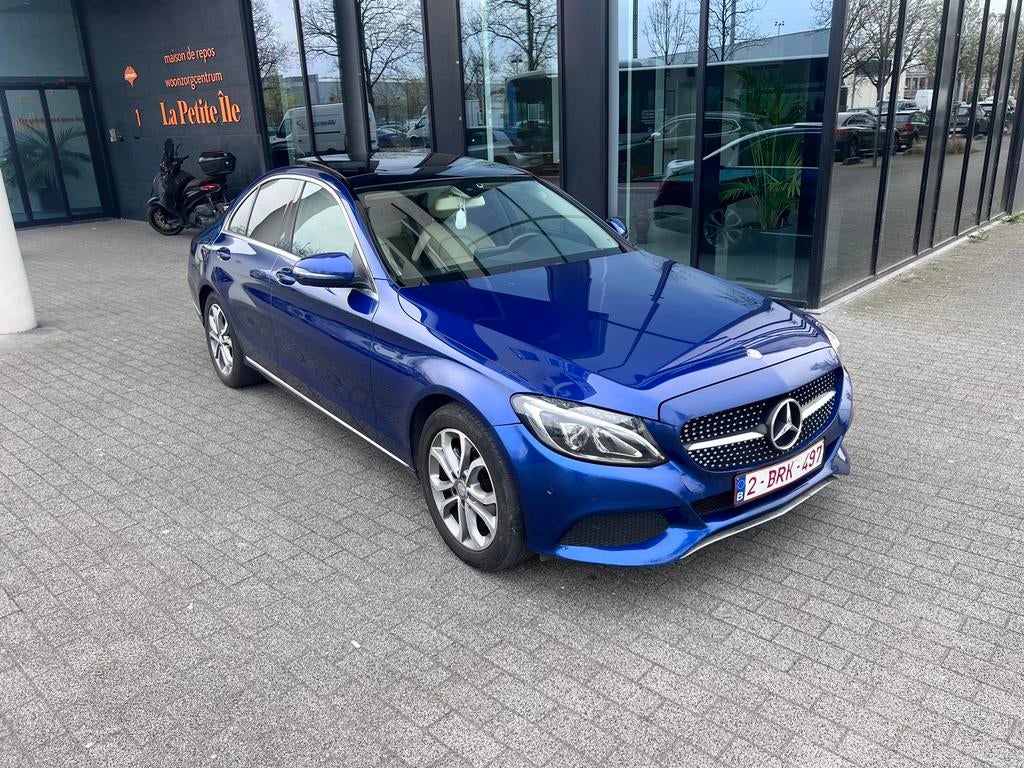 Mercedes benz c200d blutec export !!, Auto's, Mercedes-Benz, Automaat, Blauw, Leder, Bedrijf
