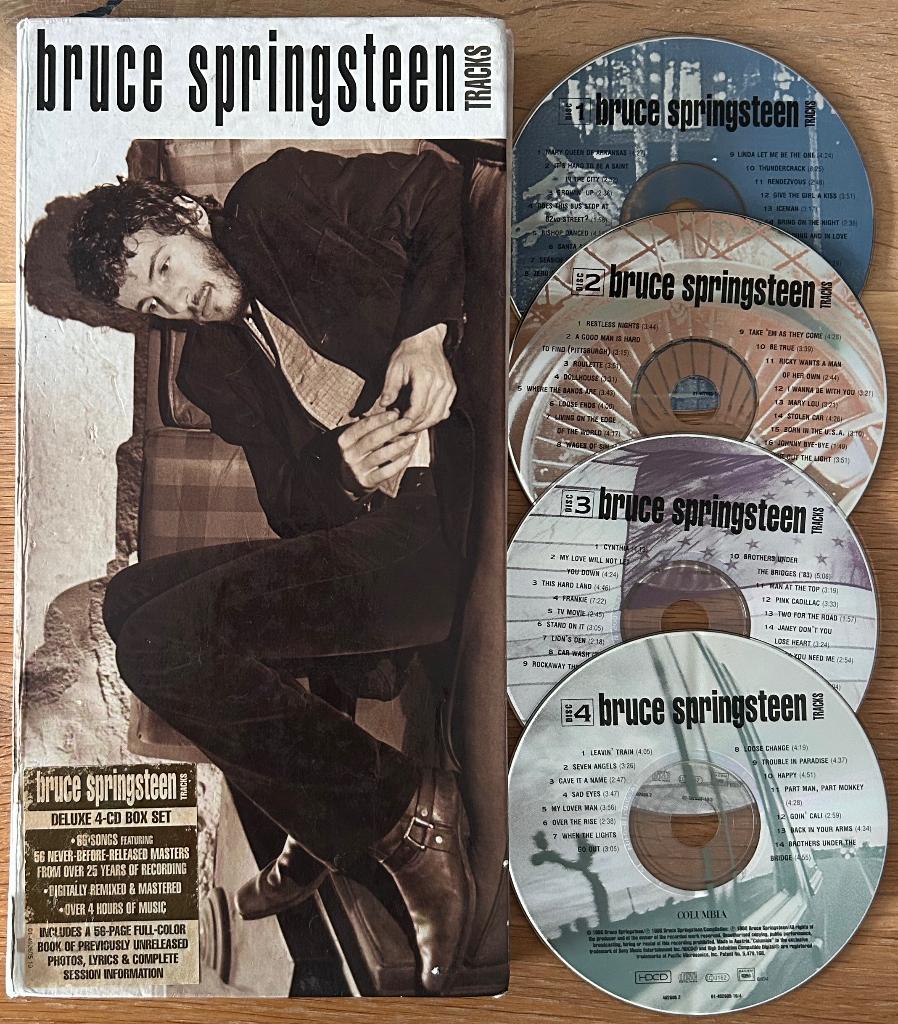 BRUCE SPRINGSTEEN - Tracks ( Boxset 4 CDs ), Cd's en Dvd's, Cd's | Rock, Verzenden, Zo goed als nieuw, Poprock, Album