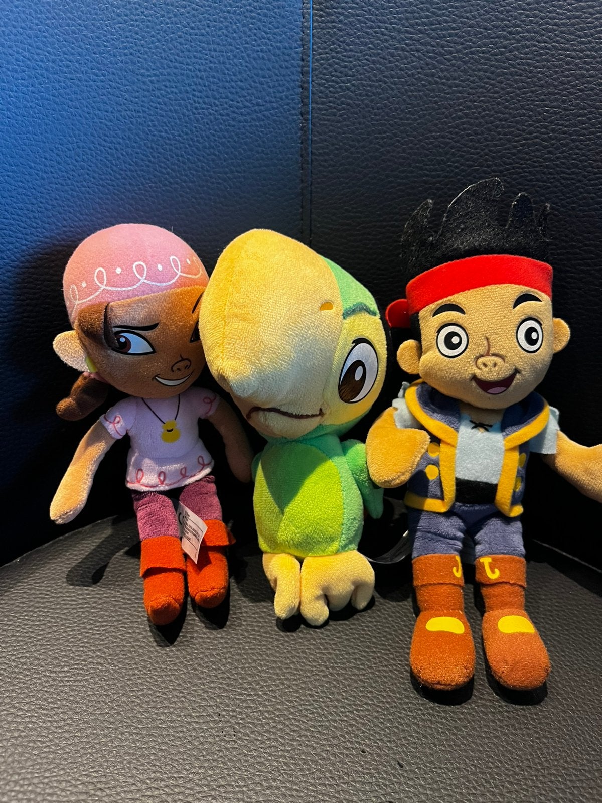 Jake izzy en skully knuffels disney, Kinderen en Baby's, Ophalen, Disney, Disney, Zo goed als nieuw