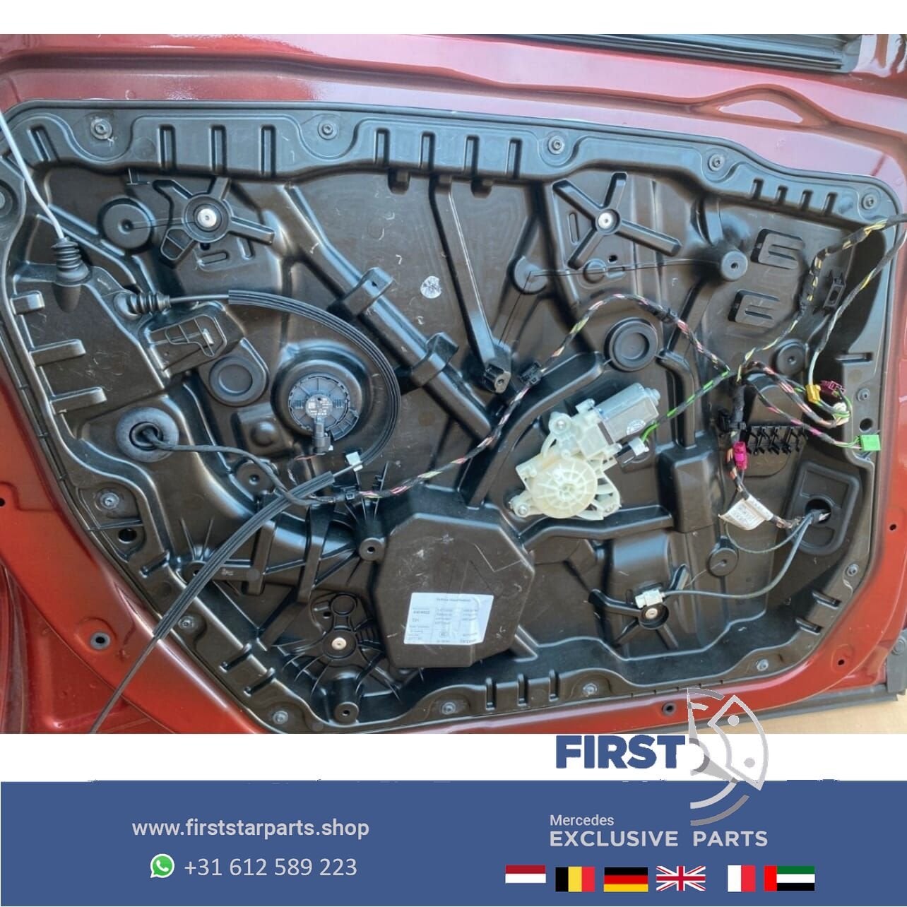 W167 C167 GLE COUPÉ DEUR COMPLEET PORTIER LINKS VOOR Mercede, Auto-onderdelen, Gebruikt, -, Deur, Voor