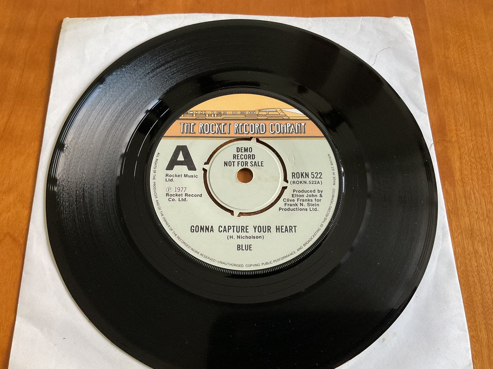 Blue - Gonna Capture Your Heart ( not for sale ), Ophalen of Verzenden, Gebruikt