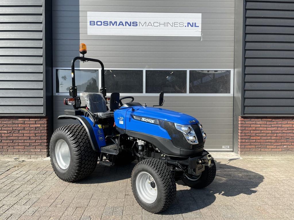 Solis 26 minitractor NIEUW gazonbanden LEASE €160 - 5 jaar, Neuf, Autres marques, Jusqu'à 2500