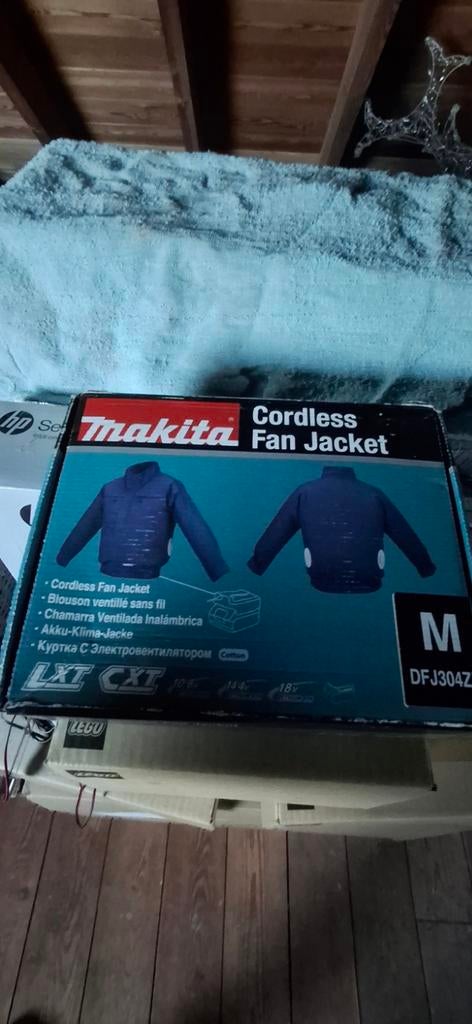 Makita cordless fan jacket, Ophalen of Verzenden