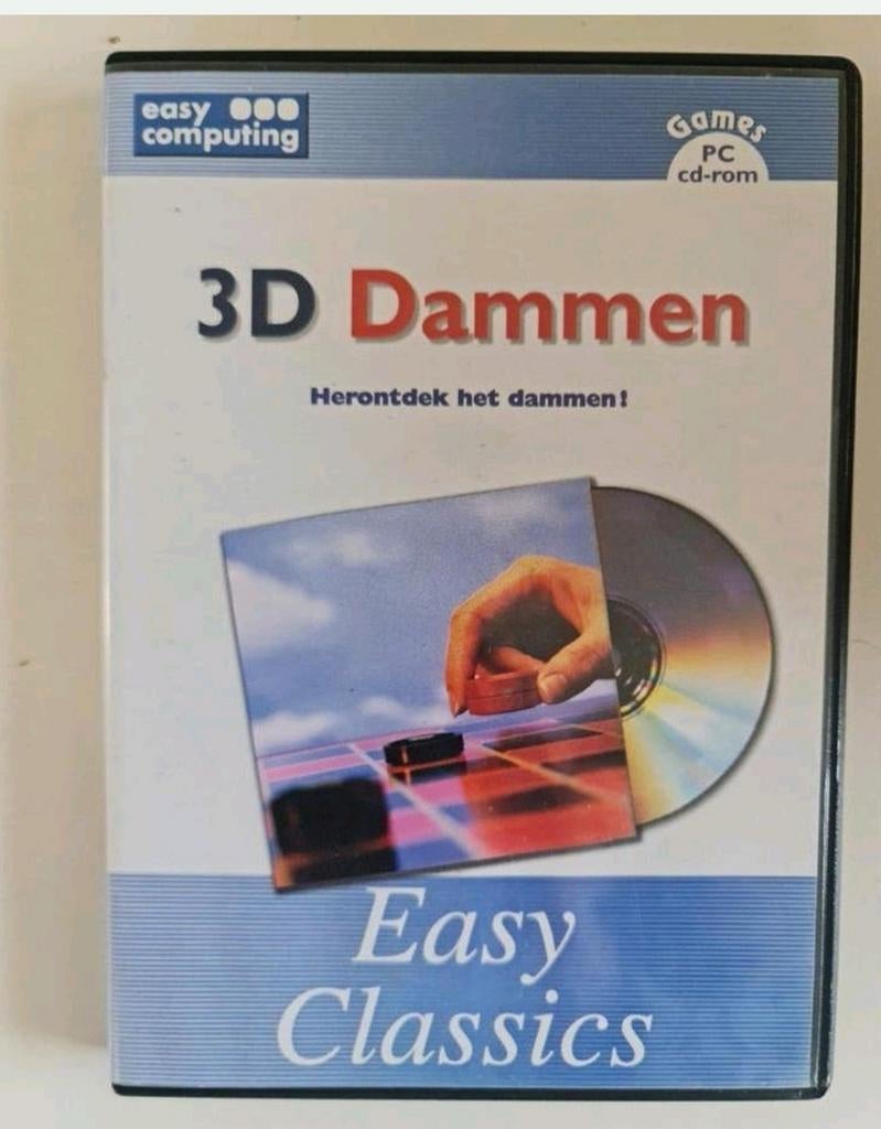 Pc game : 3D dammen / easy classics, Consoles de jeu & Jeux vidéo, Jeux | PC, Enlèvement ou Envoi, Plateforme
