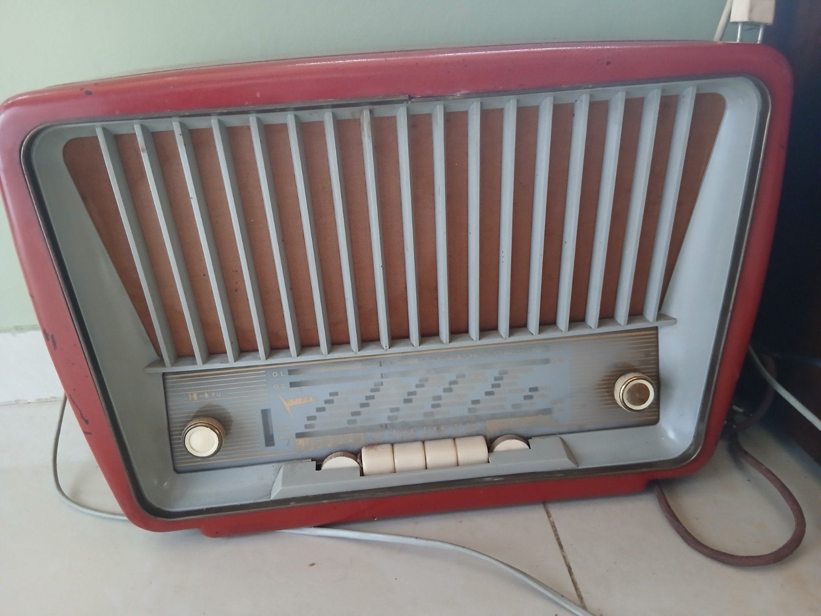 Prachtige Vintage Arel Buizenradio (Jaren 50) – Volledig Wer, Antiquités & Art, Antiquités | TV & Hi-Fi, Enlèvement
