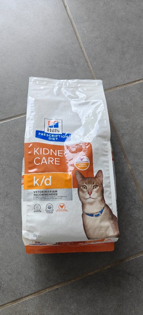 Croquettes pour chats Hills vétérinaire Kidney Poulet, Dieren en Toebehoren, Dierenvoeding, Verzenden, Kat