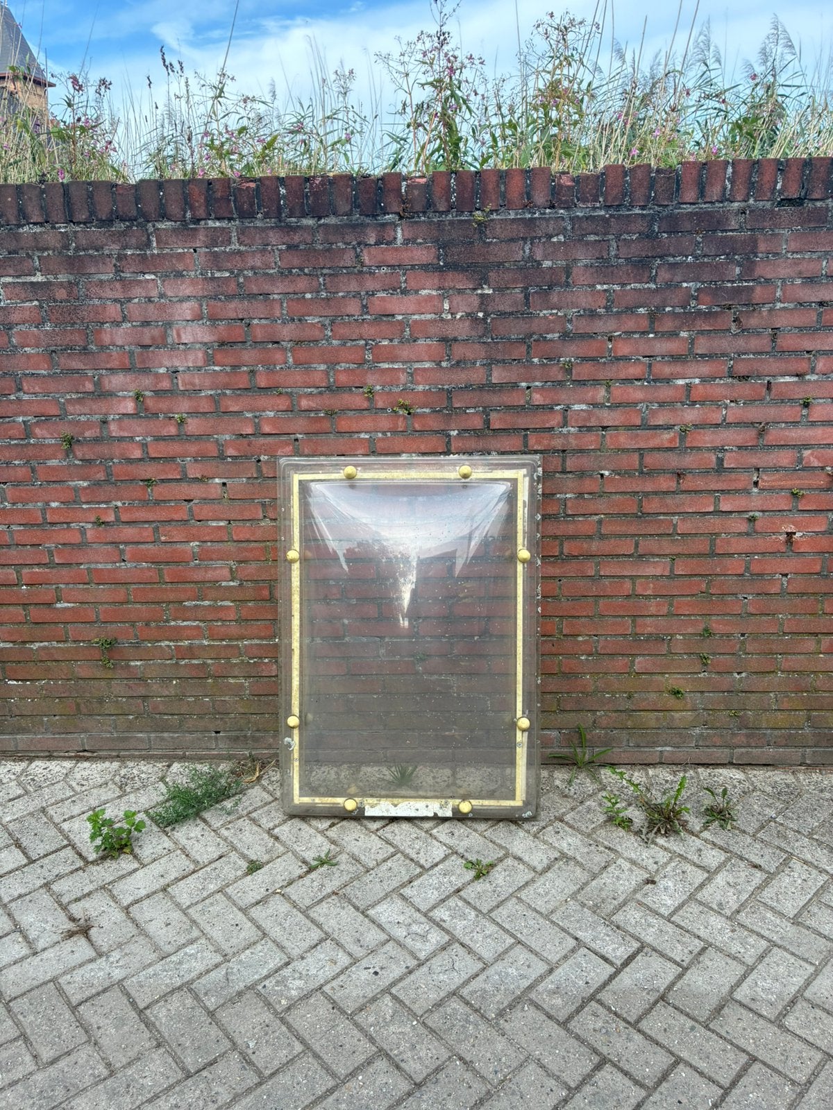 dubbelwandige dakkoepel 60x90cm, Bricolage & Construction, Vitres, Châssis & Fenêtres, Lucarne, Enlèvement, Utilisé, Moins de 80 cm