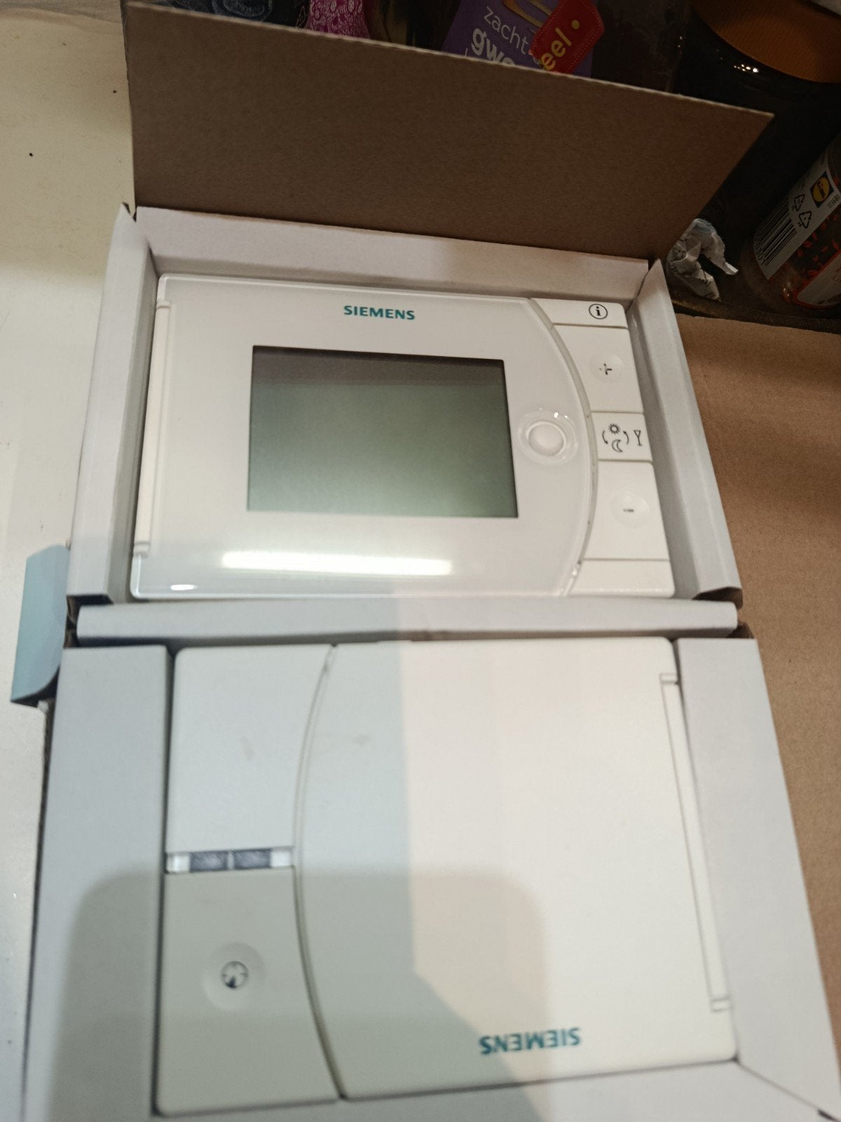 draadloze kamerthermostaat Siemens REV24RFDC, Doe-het-zelf en Bouw, Ophalen, Zo goed als nieuw