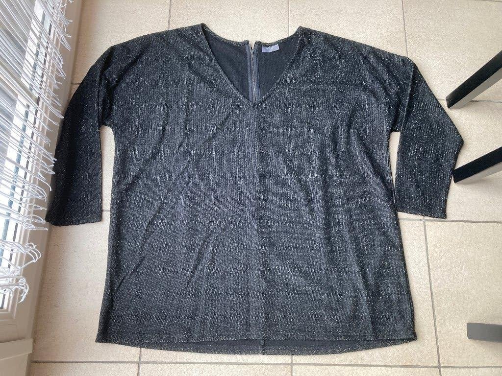 Leuke zwarte trui - Maat xL, Kleding | Dames, Ophalen of Verzenden, Zo goed als nieuw, Maat 46/48 (XL) of groter