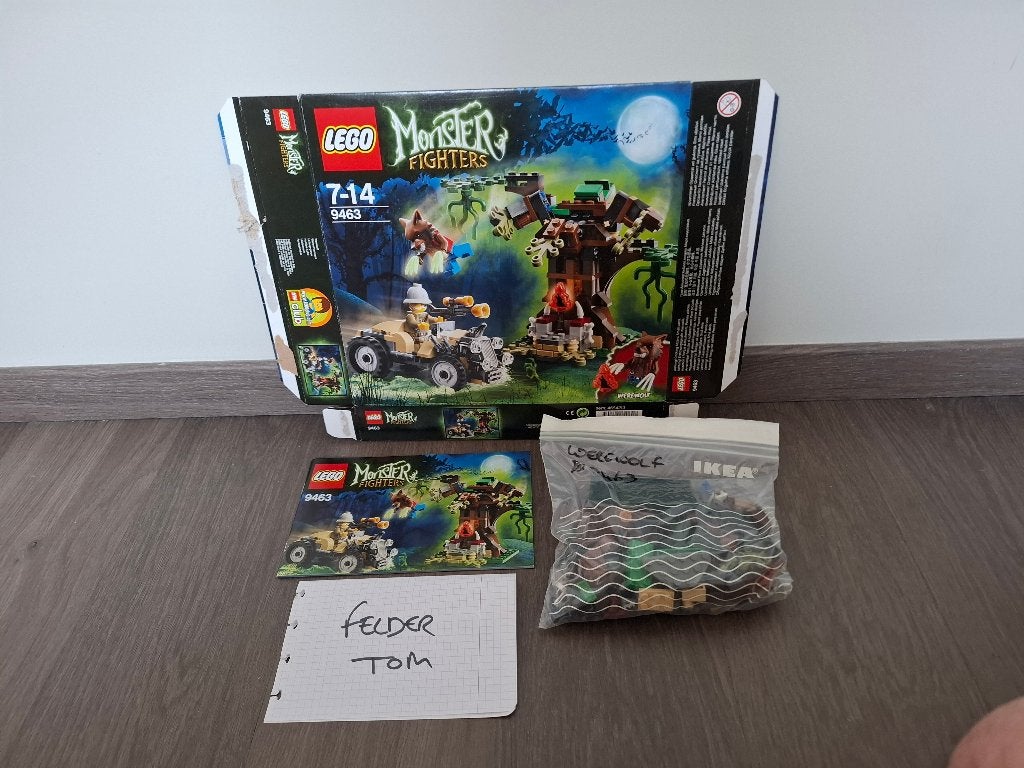lego  the werewolf 9463, Kinderen en Baby's, Speelgoed | Duplo en Lego, Ophalen of Verzenden, Zo goed als nieuw, Complete set