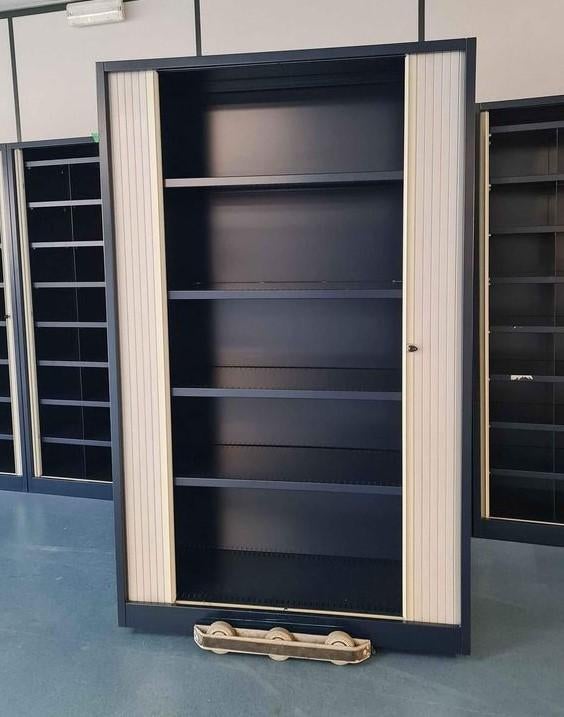 Professionele metalen kast met modulair compartiment, Huis en Inrichting, Ophalen of Verzenden, Zo goed als nieuw