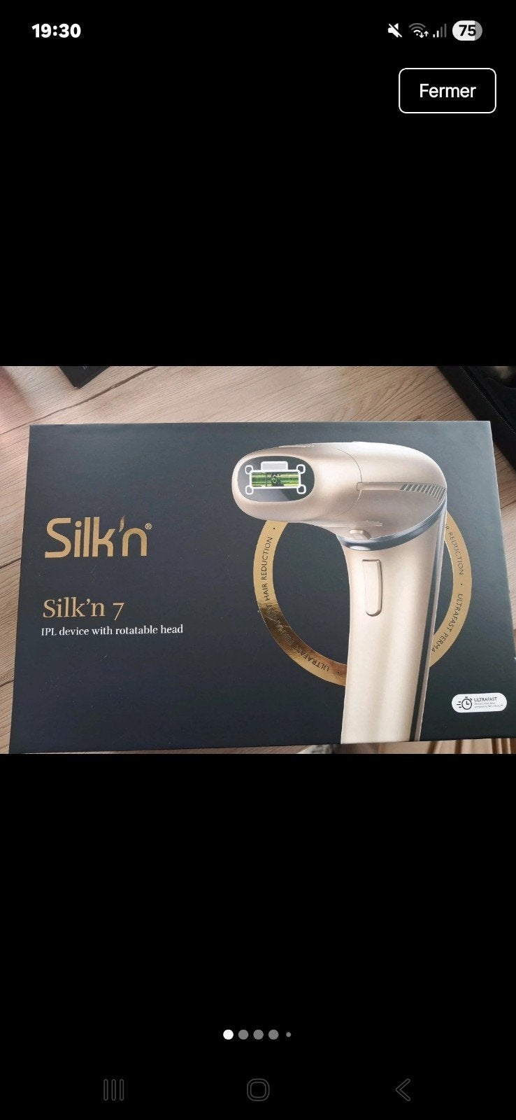 Silk'n 7 IPL – État neuf – Jamais utilisé – Boîte complète, Elektronische apparatuur, Ophalen