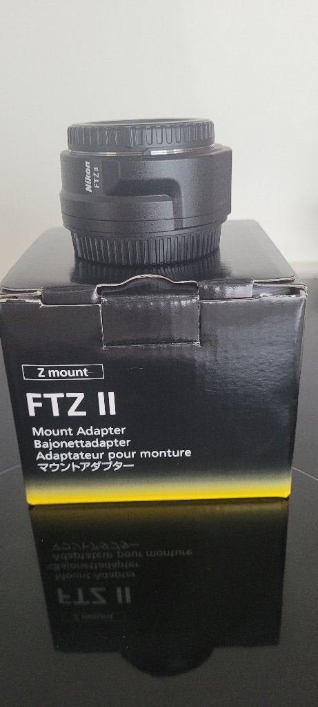 Nikon FTZ II  mount adapter, Audio, Tv en Foto, Foto | Lenzen en Objectieven, Ophalen of Verzenden, Zo goed als nieuw, Nikon, Nikon F-mount