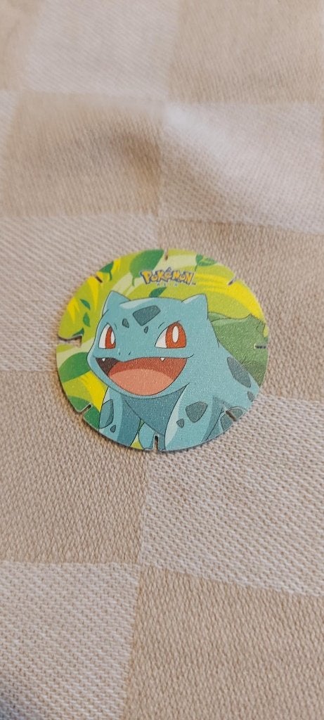 flippo pokemon chiki balls zerldzaam Bulbasaur, Verzamelen, Ophalen of Verzenden, Losse flippo's