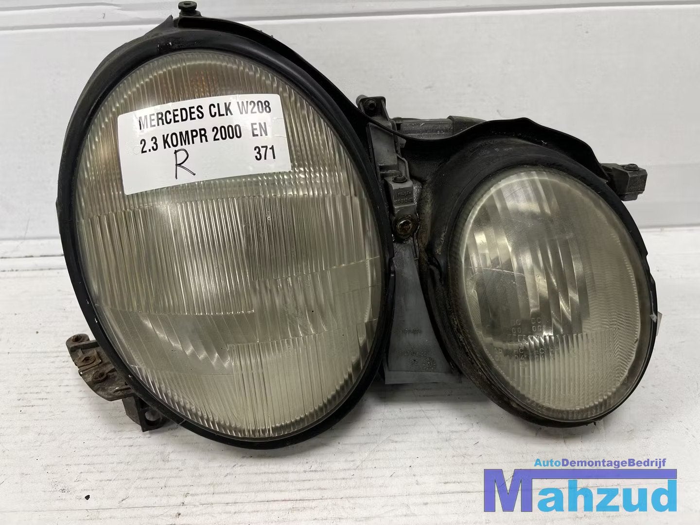 MERCEDES CLK W208 RECHTS koplamp UK ENGELS 1998-2002, Fabrikant BV, Gebruikt, Info@fabrikant.eu, Fabrikantstraat 1
1000 AA  Amsterdam, NL