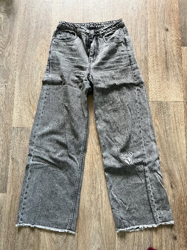 Grijze jeans Groggy Maat S - 14 jaar, Ophalen, Gebruikt, JBC, Broek