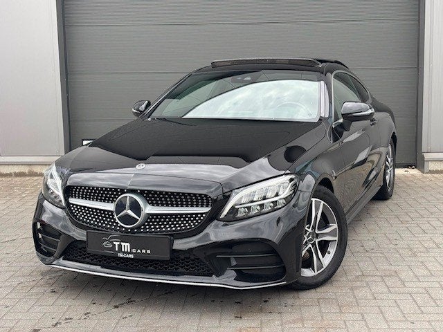Mercedes-Benz C200 coupe pano dak, Autos, Mercedes-Benz, Achat, Entreprise, Noir, 2 portes