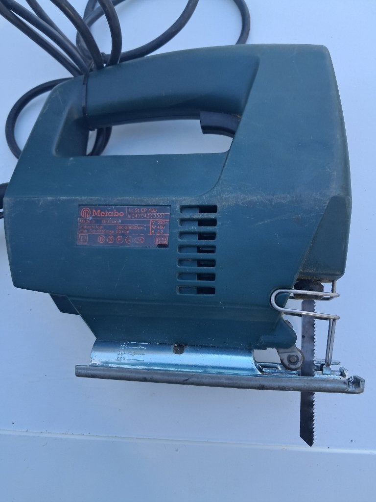 Decoupeerzaag, wipzaag, Metabo, Ophalen, Zo goed als nieuw, Metabo, 1200 watt of meer