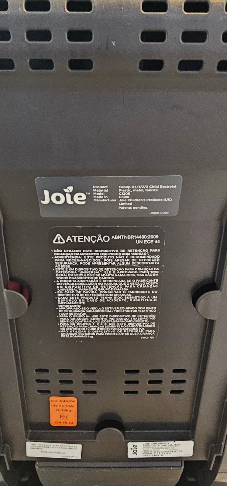 Joie autostoel, Kinderen en Baby's, Autostoeltjes, Ophalen
