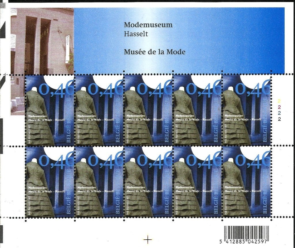 2007 Kleine musea OBP F3662/4**, Orginele gom, Ophalen of Verzenden, Zonder stempel, Postfris