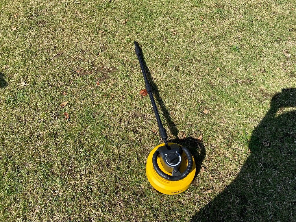 Duro terras reiniger, Ophalen, Zo goed als nieuw, Met regelbare waterdruk