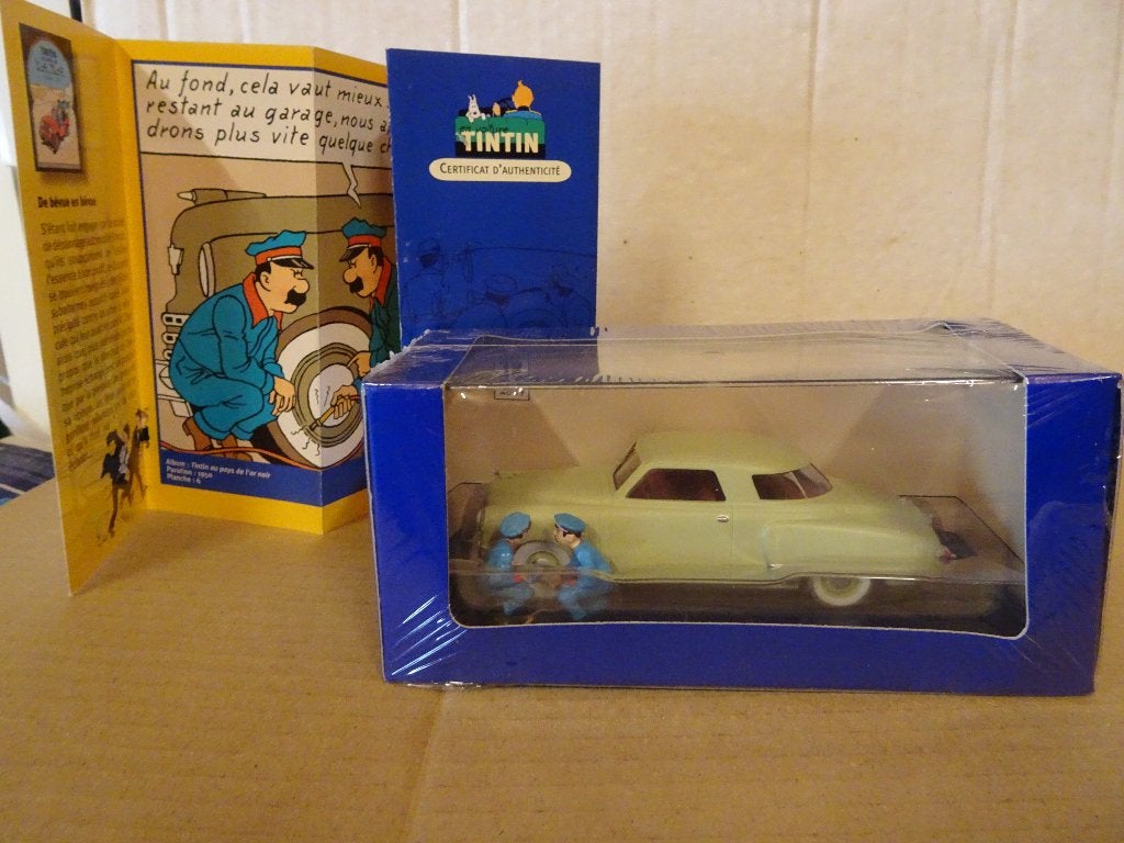 Voiture Tintin Atlas N66 - La studebaker, Enlèvement ou Envoi, Tintin, Neuf, Statue ou Figurine