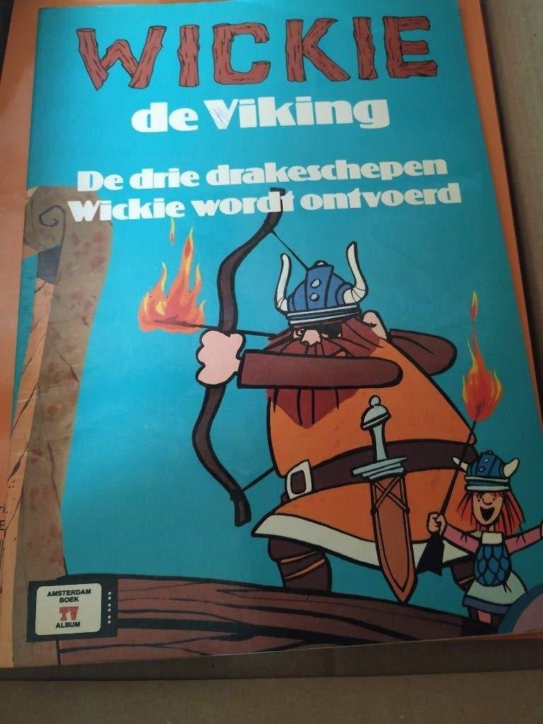 "wickie de viking" leesboek, Ophalen of Verzenden