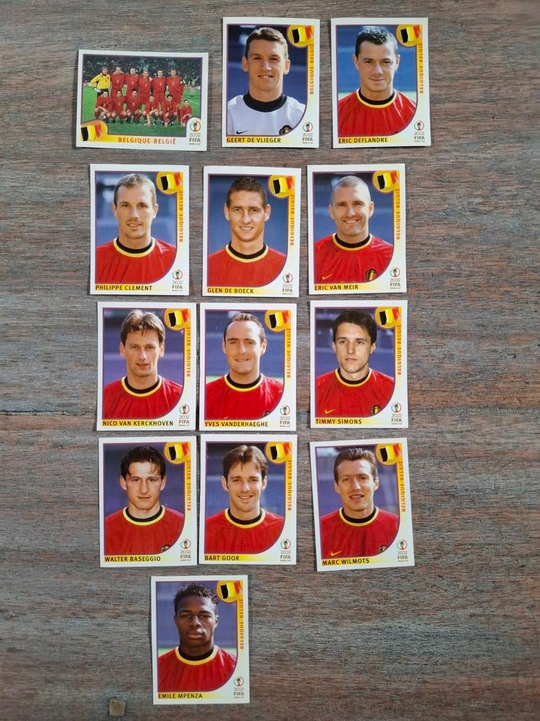 Panini World Cup 2002 België, Ophalen of Verzenden