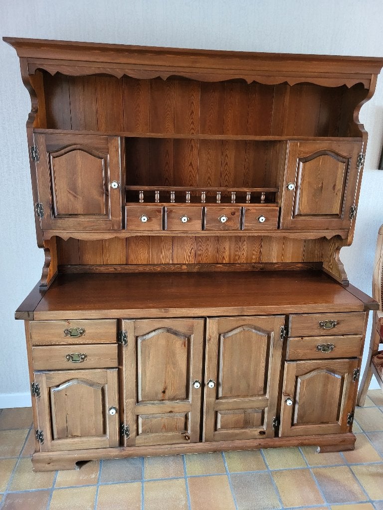 Armoire américaine aspect chêne. Très bon état !, Enlèvement, Utilisé, 50 à 75 cm, 150 à 200 cm