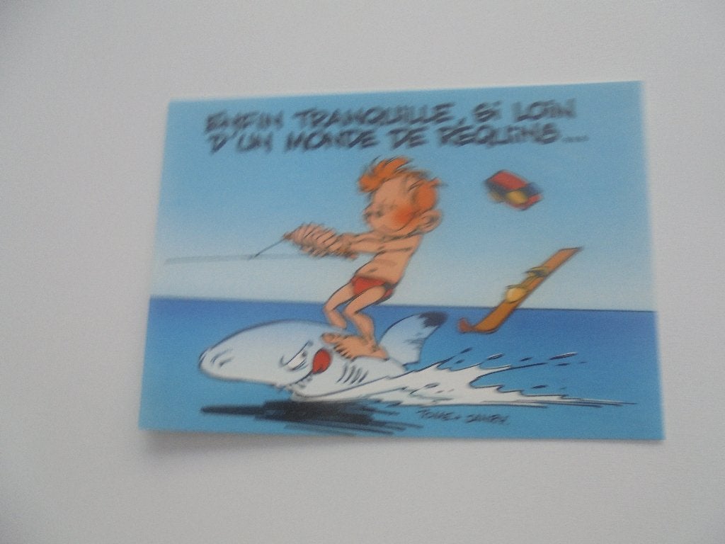 spirou- robbedoes, Verzamelen, Ophalen of Verzenden, 1980 tot heden, Ongelopen, Overige thema's